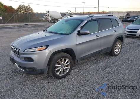 2016 Jeep Cherokee Limited z USA, uszkodzony, nr VIN 1C4PJMDB3GW148276